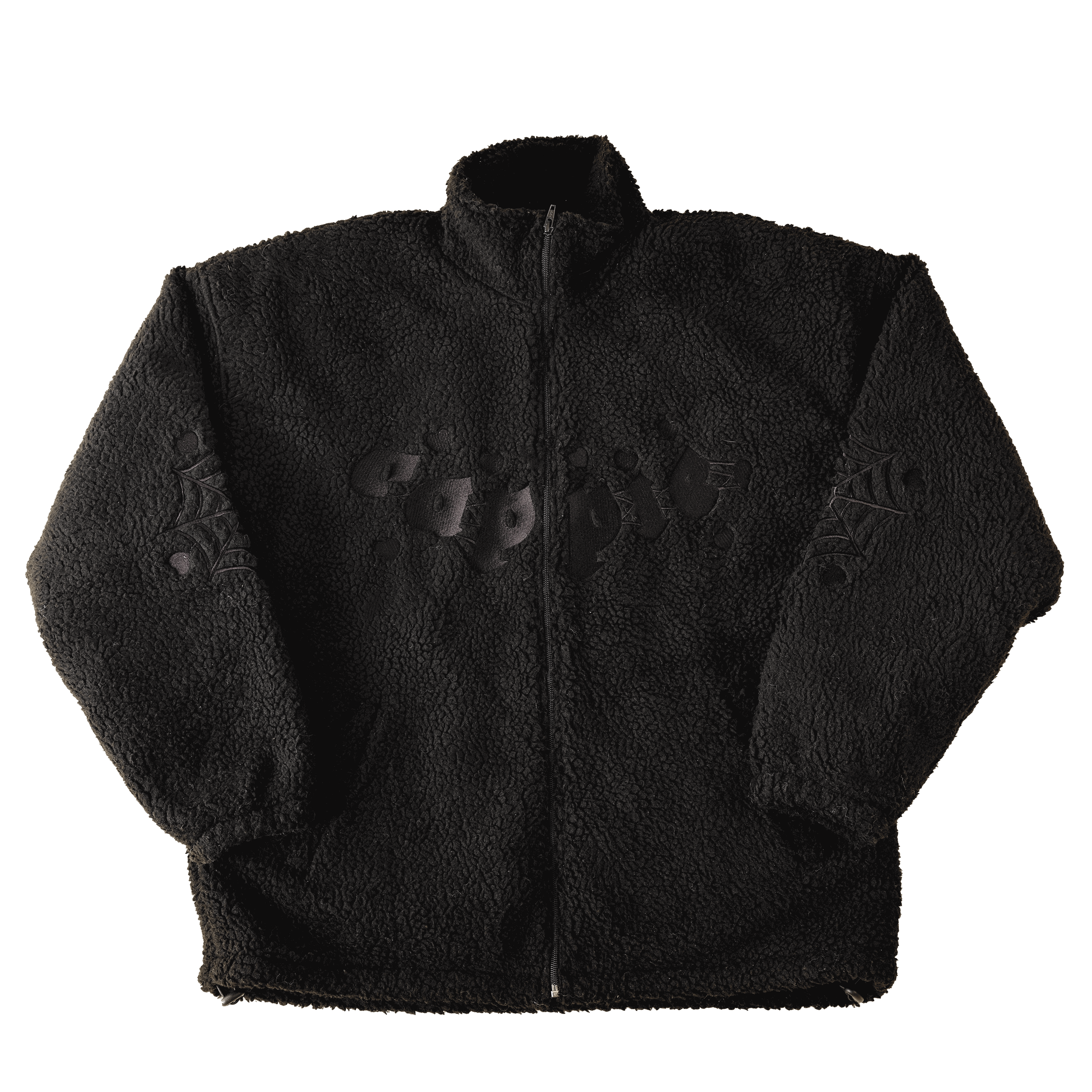 ‘web of love’ fleece.