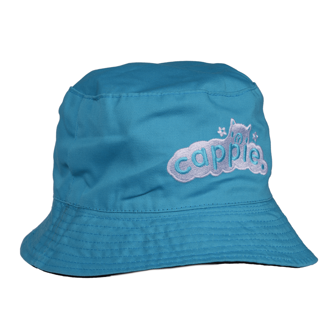 reversible cappie bucket hat.