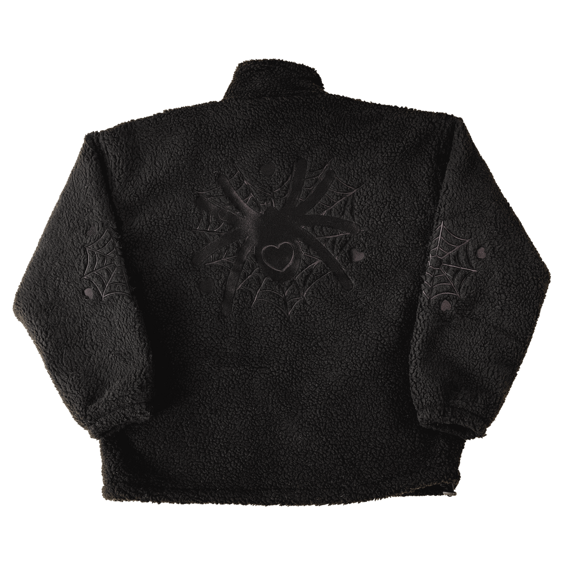 ‘web of love’ fleece.