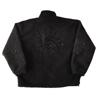 ‘web of love’ fleece.