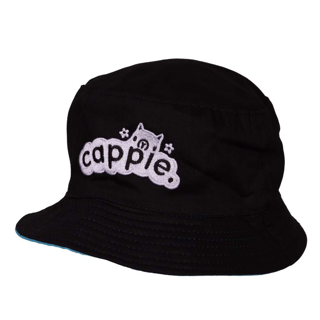 reversible cappie bucket hat.